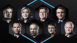 Francoska volilna napoved Marine Le Pen