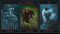 Dark Tarot decks - features of their composition and purpose