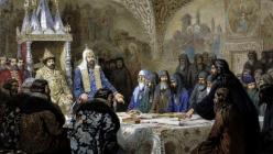 Reforma bisericii de către Nikon introducerea patriarhiei în Rusia