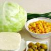 Instant na salad ng repolyo: masarap at simple