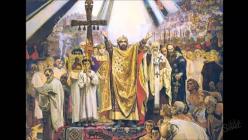 In what year was the baptism of Rus' and what is the significance of the event?
