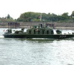 Moderne russische Schiffe - Artilleriefluss „Buyan Military River Fleet“