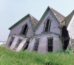 Why do you dream that a house is collapsing?