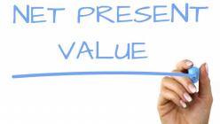 Net present value or NPV